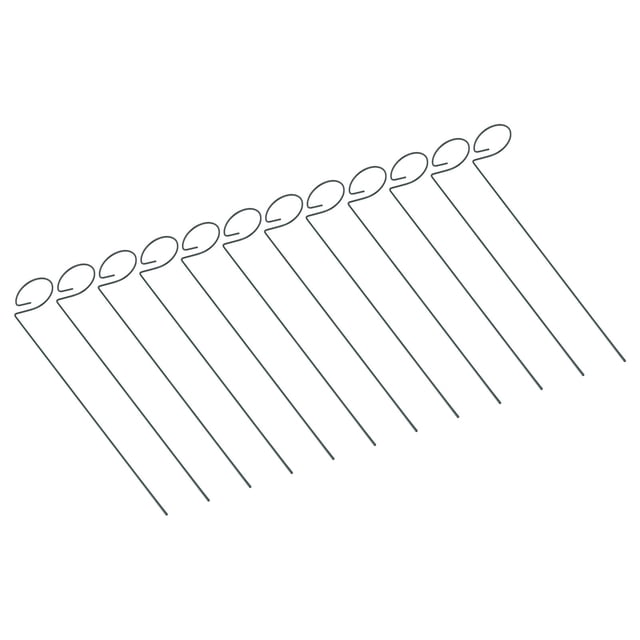 Plant Support Stakes,12Pcs Plant Stakes Reusable Plant Stem Flower Support Plant Stakes Smooth Operation
