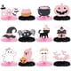 thumbnail image 1 of Centros de mesa LeeSky Pink Black Halloween, 12 unidades, 1 of 3