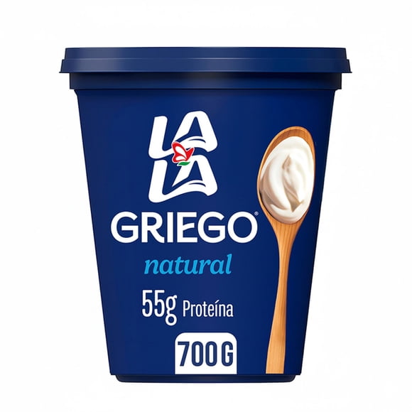 Yogurt batido Lala Griego natural endulzado 700 g