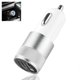 thumbnail image 1 of Cargador De Coche Usb Dual De Aluminio Universal 12-24V 2.1A 1A Cargador De Vehículo Para Iphone 5 6S Plus Ipad Samsung Galaxy S4 S5 Tablet Methold EL013627-00, 1 of 6