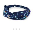 thumbnail image 2 of Coolmade 6 Pack Womens Headbands for Work Non Slip Boho Headbands Vintage Flower Printed Criss Cross Elastic Head Wrap Twisted Cute Hair Accessories, 2 of 7