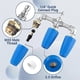 thumbnail image 5 of Triple Turbo Nozzle Pressure Washer, 360 Rotating Turbo Nozzle With 1/4inch Quick Connector, 2.0 Orifice, 4000 Psi, 5 of 5