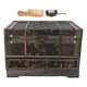 thumbnail image 2 of Joyero retro de estilo chino clásico, caja de madera para guardar joyas con espejo, decoración para el hogar, 2 of 10