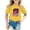 0-Yellow677, variant on Tiijoy Toddler Girls Graphic Tee Cartoon Figure Print Short Sleeve T-Shirt, Sizes 3-14