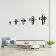 thumbnail image 4 of God is Good Metal Wall Sign | Religious Faith Christian Home Accent | Christianity Home Decor Decorative Accent Wall Art | Indoor Outdoor - 3 Sizes / 13 Colors | Made in USA, 4 of 6