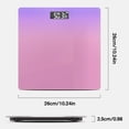 Digital Body Weight Bathroom Scale, Highly Accurate Smart Body