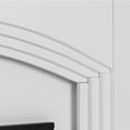 thumbnail image 4 of e-Flame USA Abbotsford Fireplace Mantel 45" x 41" - Elegant White Gloss Finish, 4 of 10