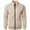 a-Khaki25377, variant on Men's Coat Casual Solid Color Zip Up Jacket Long Sleeve Relaxed Fit Stretch Coat With Pockets For Daily Casual Gym Outdoor Activities Stylish Outerwear