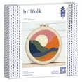 thumbnail image 4 of Hillfolk Punch Needle Landscape Kit Includes A 8 Inch Plastic Hoop, Printed Fabric, Yarn, Punch Needle Tool And Instructions. Makes An 8 Inch Punch Needle Design., 4 of 7