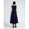 thumbnail image 2 of Free Assembly Women's Sleeveless Cotton Boatneck Maxi Dress, Sizes XS-XXL, 2 of 4