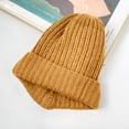 thumbnail image 4 of Winter Beanies for Women Fitness Thermal Knitting Women's Hats & Caps Fall Fashion Must Have Unisex Mens Beanie Yellow, 4 of 4