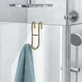 thumbnail image 4 of 2 ganchos para puerta de ducha, toallas para colgar toallas de baño, ganchos para ducha -t, 4 of 5