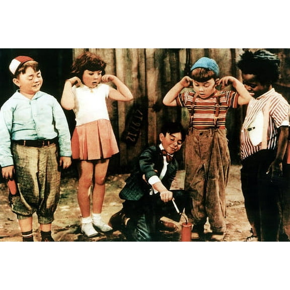 Little Rascals Rare Color Image 24X36 Poster