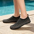 thumbnail image 4 of CSStuido Women's Water Shoes Rhinestone Aqua Socks Quick Dry Beach Swim Shoes for Pool Diving Boating Yoga, 4 of 5