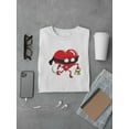 thumbnail image 3 of Criminal Heart T-Shirt Men -Engin Selcuk Designs, Male 4X-Large, 3 of 4