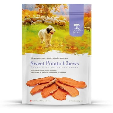 Caledon Farms Sweet Potato Chews Dog Treats 9.3 oz Pack of 2