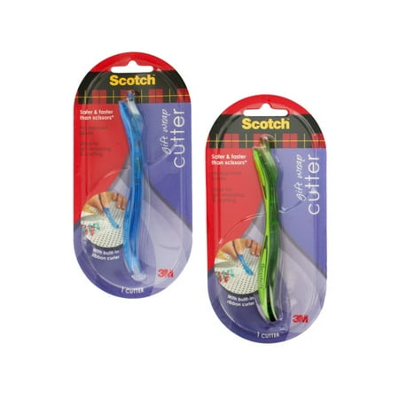 Scotch Gift Wrap Cutter, 4 Count - Walmart.com