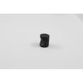 thumbnail image 1 of 10314BK Essentiels Résidentiels Bouton de Cabinet Designer - Noir, 1 of 1
