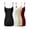 4PK - Black/Whit/Taupe/Red, variant on 4 Packs - TheLovely Women's & Plus Size Basic Solid Long Length Adjustable Spaghetti Strap Tank Top Camisole (4PK - White/White/White/White, 2XL)