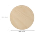 thumbnail image 4 of 4pcs Wood Circles for Crafts Unfinished Wood Rounds Wooden Cutouts DIY Circle Slices, 4 of 6