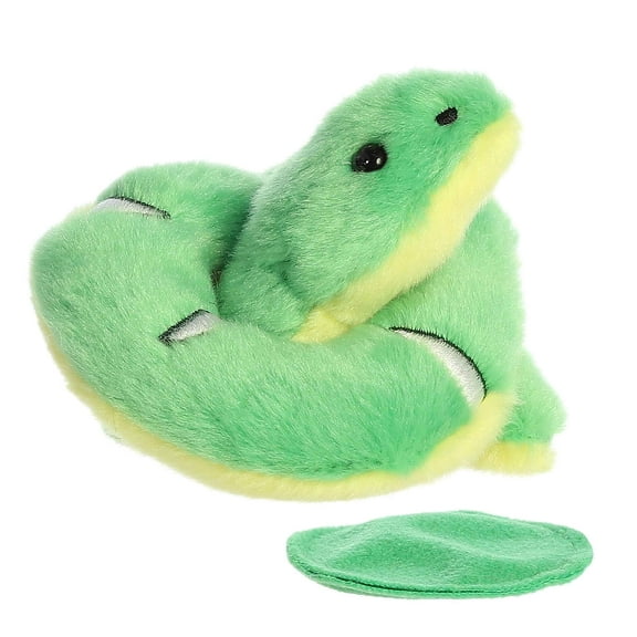 Aurora - Mini Shoulderkins - 4" Emerald Boa Snake - Adorable Stuffed Animal