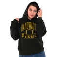 thumbnail image 3 of Bandwagon Fan Football Sports Fanatic Hoodie Sweatshirt Women Men Brisco Brands S, 3 of 6