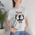 thumbnail image 3 of Bigfoot Shirt, Funny Valentine Big Foot Shirt, 3 of 4