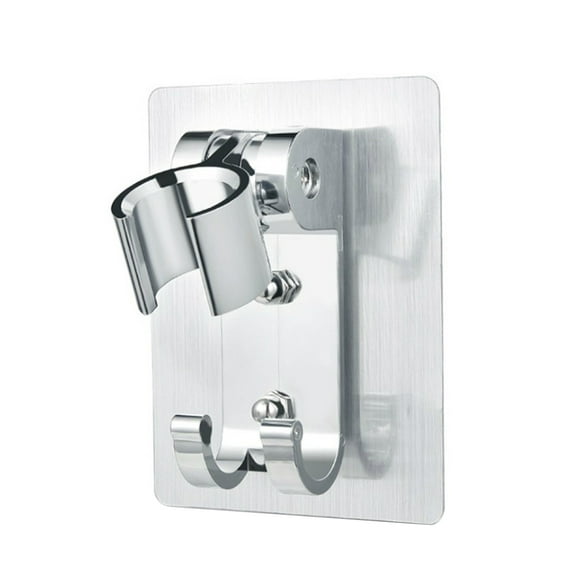 Wall Gel Mounted Stand Bracket Holder Hand Held Bathroom Shower Sprayer Fitting Portable Bathroom Accessories