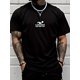 thumbnail image 1 of Men's Casual Swim Print T-Shirt - Breathable Polyester, Crew Neck, Short Sleeve, Machine Washable - Perfect for All Seasons Tee For Adult, Men, Women, Teen, Teenager, Adolescent,Youth, 1 of 6