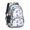Butterfly and Watercolor, variant on Butterfly and Leaf Yellow Pattern Cute School Backpack Bag with Padded Back and Adjustable Shoulder Straps 16.9 X 12.6 X 5.9 Inches