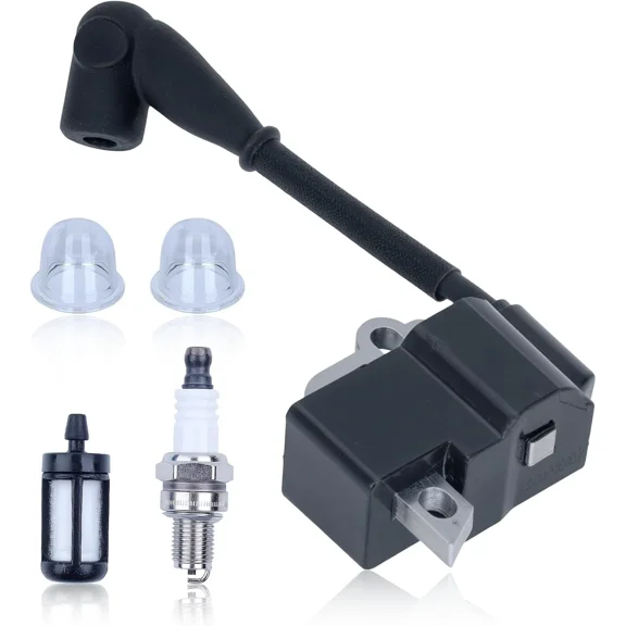 Ignition Coil Spark Plug For Stihl FS89 FS91 FS111 FS131 FS131R String Trimmers