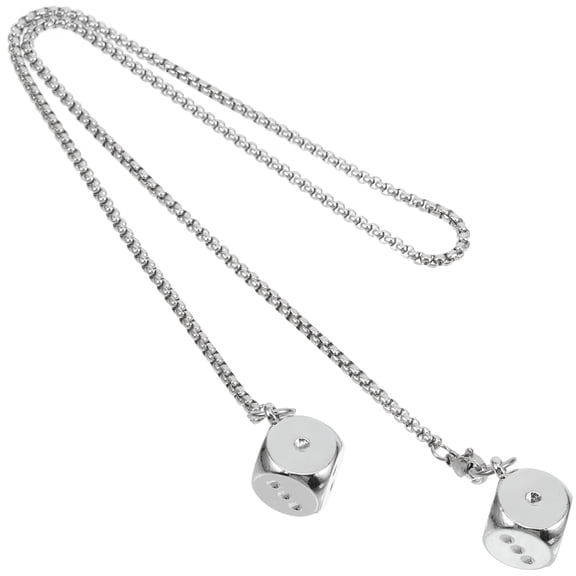 LAMIRO Car Dice Pendant Decor Hanging Ornament Rear View Mirror Decoration Accessories