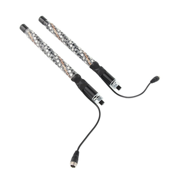 Lámpara de Asta de Asta LED, Látigos de antena de 20 Colores Ligera 12-24V IP67 Implaz del Agua 1 Pies para la Carretera Fuera de la Carretera