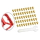 thumbnail image 5 of 50 piezas de pernos de pedal de material acero inoxidable pernos de pedal sin clavos para pernos de vástago de de montaña accesorios de vástago dorado, 5 of 8