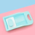 thumbnail image 2 of 2Pcs Underwear Washboard Anti- Slip Laundry Cleaning Board Mini Laundry Wash Board Clothes Washing Tool For Home Household, 2 of 5