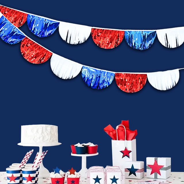 HUASHENG Gorgeous Decoration Semi Circular Pennant Easily Creates A Joyful Atmosphere