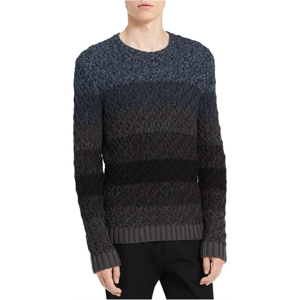 Calvin Klein Calvin Klein Mens Ombre Cable Pullover Sweater Walmart