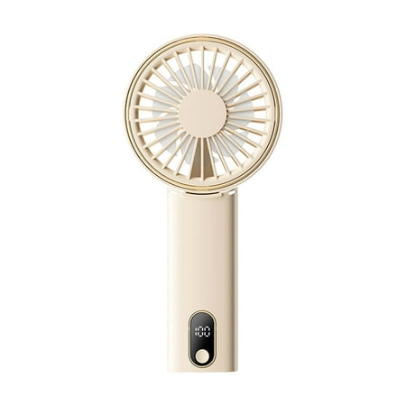

Clearance Sale Nayueo An Electric Fan And A Usb Adapter Household Fan Small Electric Fan Beige
