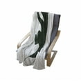 thumbnail image 4 of Modern Soft Flannel Fleece Throw Blanket, Cat Scratching the Wall Animal Fun Kitty Pet Humor Illustration, Cozy Plush for Indoor and Outdoor Use, 50" x 60", Dark Green White, by Ambesonne, 4 of 6