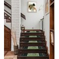 thumbnail image 4 of Gloria Non Slip Rubber Back Washable Indoor Stair Rug Mat Stair Treads Carpet Set of 7, 4 of 6