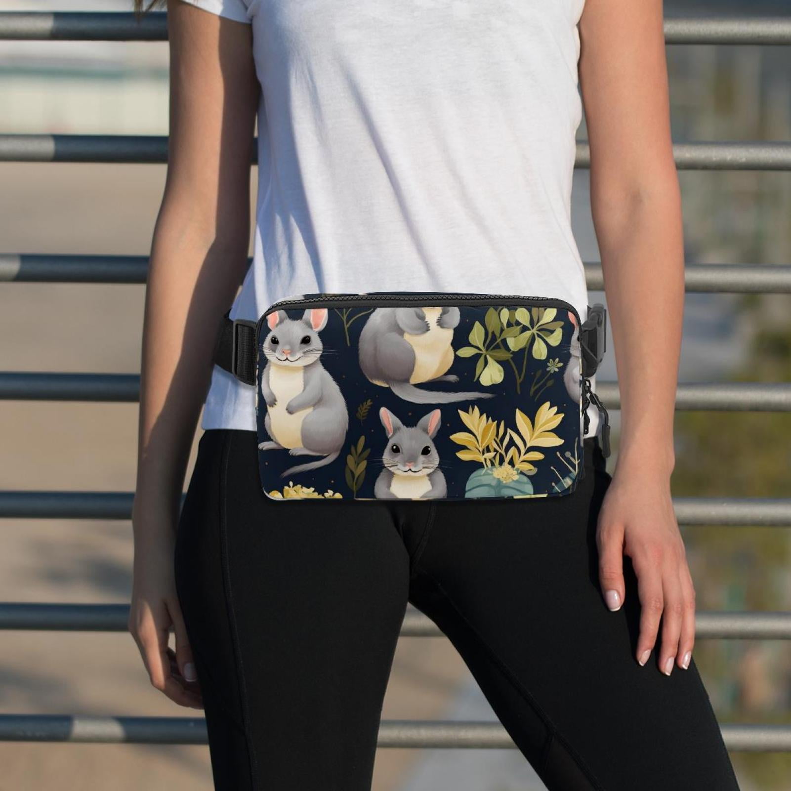Starry Sky Dinosaur Lightweight Adjustable Running Belt with Extension Strap for Unisex - Fanny Pack Waist Bag for Fitness and Exercise