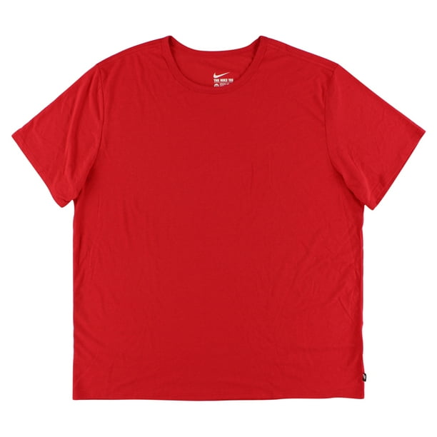 Nike - nike mens solid futura t shirt red - Walmart.com - Walmart.com