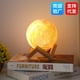 thumbnail image 4 of 3D Painted Moon Planet Light Bedroom Bedside Children's Hand-painted Graffiti Moon Atmosphere Night Light Starry Table Lamp, 4 of 5