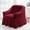 Red, variant on Stretch Wing Chair Slipcovers ,Fabric Armchair Covers with Skirt Elegant Ruffle, Wingback Chair Slipcover, Universal Wing Chair Slipcovers with Skirt, High Back Chair Covers for Living Room