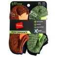 thumbnail image 2 of Hanes Boys' Performance No Show Socks Medium 6 ea, 2 of 2