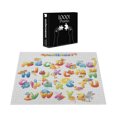 thumbnail image 3 of Ambesonne Science Jigsaw Puzzle Durable Cardboard, Cartoon Alphabet, 1000 pcs, Multicolor, 3 of 5
