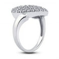 thumbnail image 2 of Heart Shape Pave Set Diamond Love Promise Ring 2.0 Ct Diamond 14K White Gold Over, 2 of 2