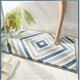 thumbnail image 5 of Non-Slip Bath Mat, Highly Absorbent, Soft, Machine Washable Bathroom Mat. To Place In Bathrooms, Kitchens, Bedrooms, Doors (Blue, 50 x 80 cm), 5 of 5