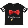 thumbnail image 3 of Inktastic Ring Bearer- red bow tie Boys or Girls Toddler T-Shirt, 3 of 5