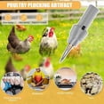 thumbnail image 2 of Electric Poultry Feather Plucker Rechargeable Small Chicken Plucker Machine,50% Offer, 2 of 5